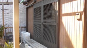 名古屋市　雨戸を有効活用して機能をアップさせたい。