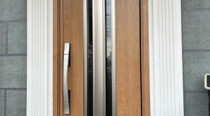 愛知県あま市　某様　リシェント玄関ドア３取付工事