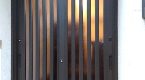 愛知県江南市　某様　リシェント玄関引戸２取付工事