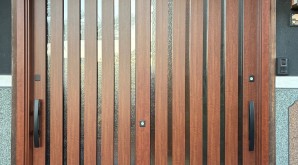 愛知県あま市　某様　リシェント玄関引戸２取付工事