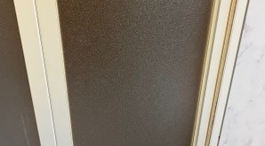 愛知県あま市　某様　浴室２枚折れドアパネル交換工事