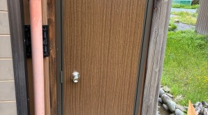 愛知県あま市　某様　ロンカラーフラッシュドア取付工事