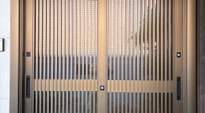 愛知県北名古屋市　某様　リシェント玄関引戸２取付工事