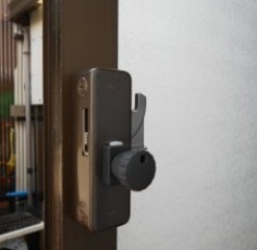 愛知県あま市　Ｋ様邸　補助錠取付工事