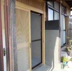 愛知県稲沢市　某様　新規網戸取付工事