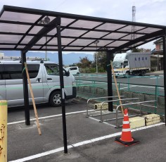 愛知県あま市　Ｉ様　カーポート取付工事