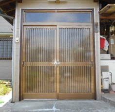 愛知県あま市　Ｈ様邸　玄関引戸取替工事