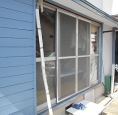 愛知県あま市　Ｔ様邸　新規網戸取付工事