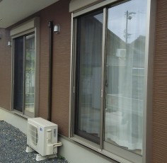愛知県愛西市　Ｓ様　新規網戸取付工事