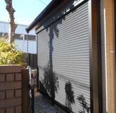 名古屋市　Ｔ様　Ｍ様邸　リフォームシャッター取付工事