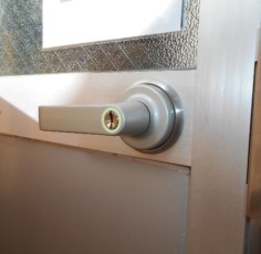愛知県名古屋市　N様　レバーハンドル錠交換工事