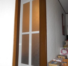 愛知県名古屋市　某様　浴室２枚折れドアカバー工法工事