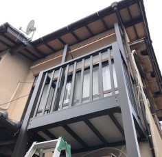 愛知県あま市　H様　バルコニー取付工事