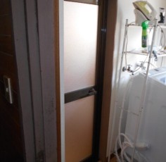 愛知県名古屋市　Ｎ様　浴室ドアカバー工法工事