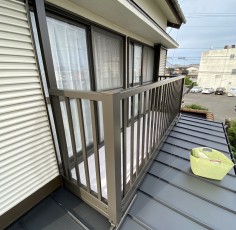 愛知県あま市　某様　バルコニー取付工事