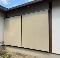 愛知県あま市　某様　スタイルシェード取付工事