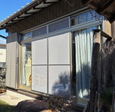 愛知県あま市　某様　新規網戸取付工事