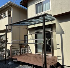 愛知県江南市　某様　テラス取付工事