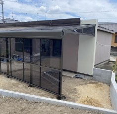 愛知県清須市　某様　テラス取付工事