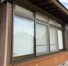 愛知県あま市　某様　合わせガラス防災安全・防犯タイプ取替工事