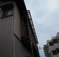 愛知県あま市　Ｈ様　テラス波板張替工事