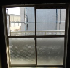 愛知県大治町　Ｒ様　ガラス割れ工事